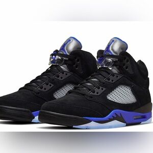 Racer blue Jordan 5s authentic